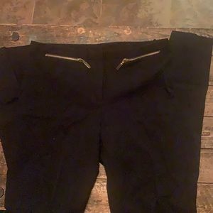 Alfani women’s dress pants with gold zippers